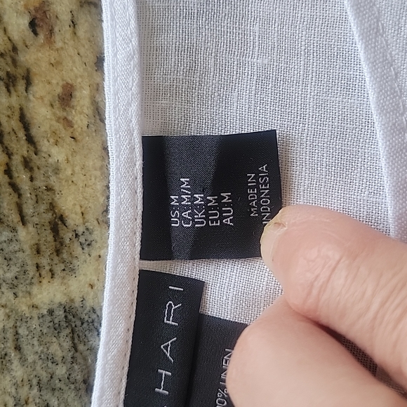 Tahari beautiful linen dress NWOT - Picture 9 of 10
